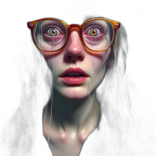 face, mask, creature, robot transparent PNG cut-out
