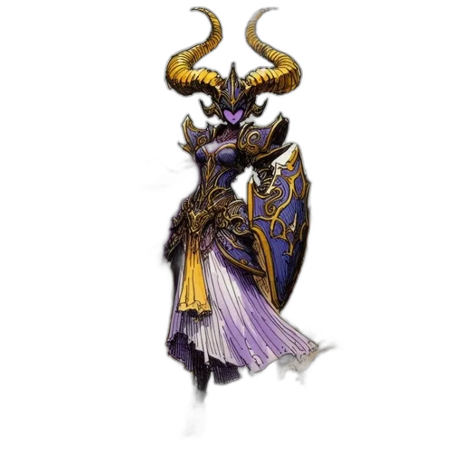 staff, mask, dragon, fantasy art transparent PNG cut-out
