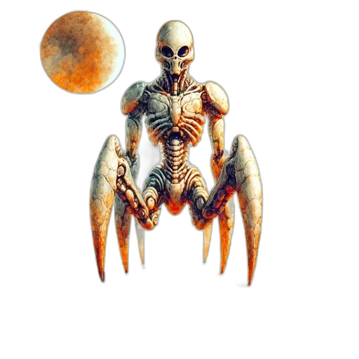 creature, robot, animal, jewelry transparent PNG cut-out