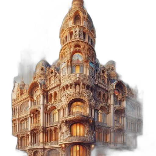 building, furniture, dress, crown transparent PNG cut-out