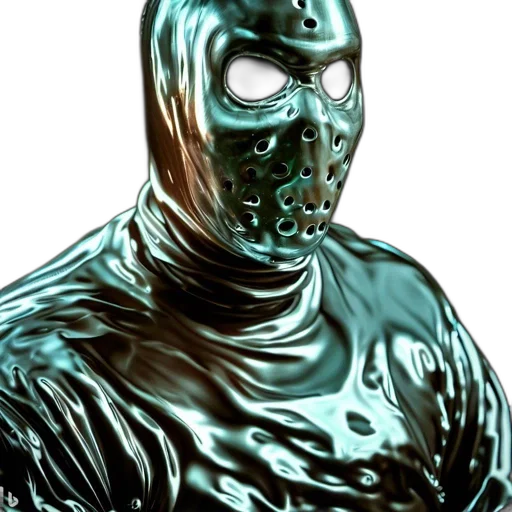 mask, robot, face, creature transparent PNG cut-out