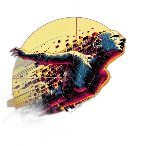 mask, weapon, comic book art, concept art transparent PNG cut-out