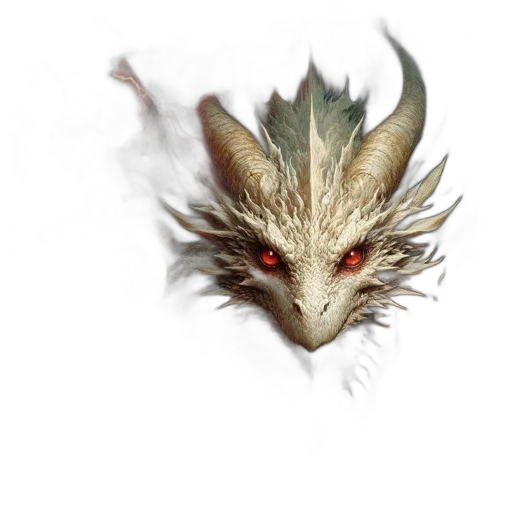 dragon, creature, mask, face transparent PNG cut-out