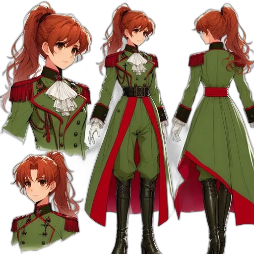 jacket, concept art, anime, pixel art transparent PNG cut-out