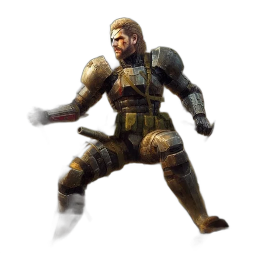 weapon, sword, staff, robot transparent PNG cut-out