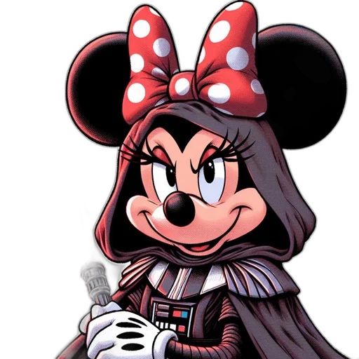 mask, staff, cartoon, comic book art transparent PNG cut-out