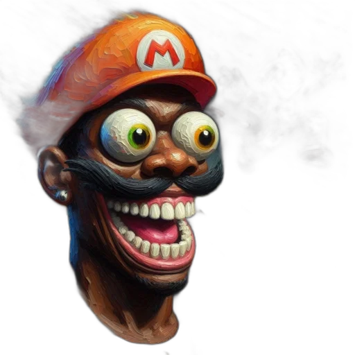 mask, face, hat, staff transparent PNG cut-out