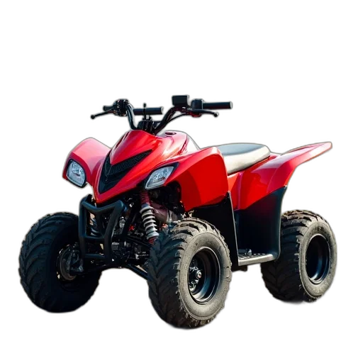 3d render, new, 250cc, atv transparent PNG cut-out