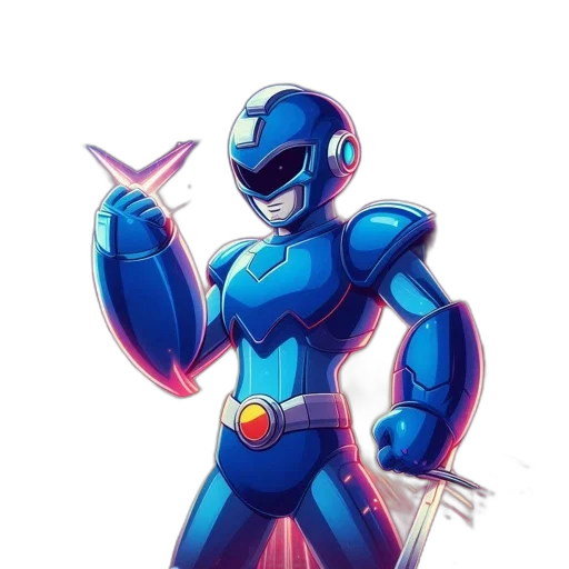 robot, weapon, staff, sword transparent PNG cut-out