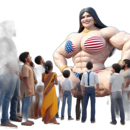 concept art, 3d render, comic book art, strong transparent PNG cut-out