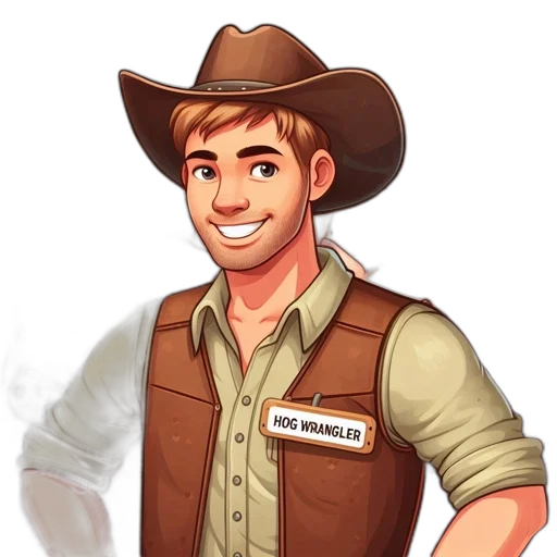 staff, hat, cartoon, concept art transparent PNG cut-out