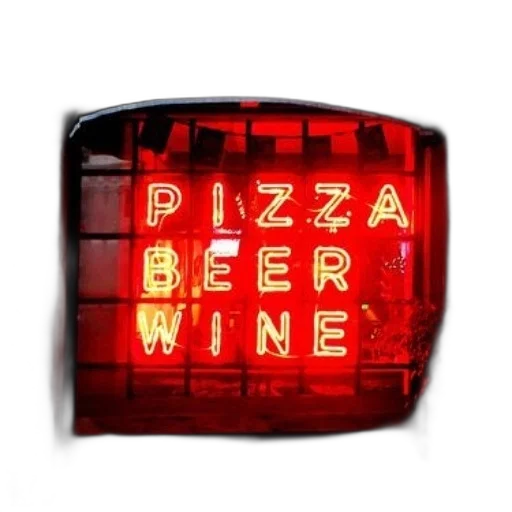bottle, food, 3d render, neon lights transparent PNG cut-out
