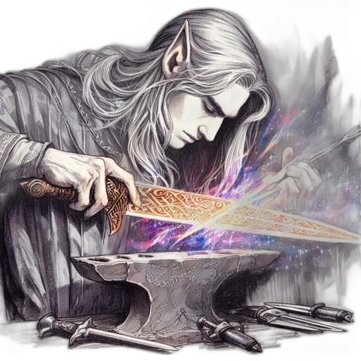 sword, staff, dragon, weapon transparent PNG cut-out