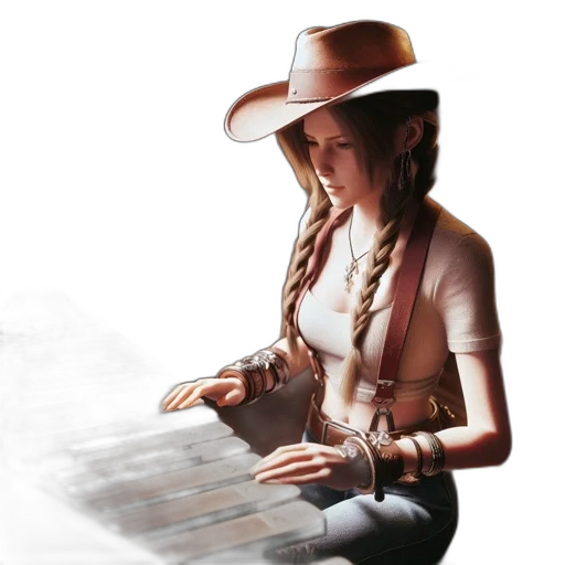 hat, staff, jewelry, weapon transparent PNG cut-out