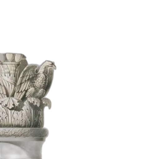 furniture, crown, jewelry, 3d render transparent PNG cut-out