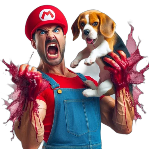 animal, creature, weapon, staff transparent PNG cut-out