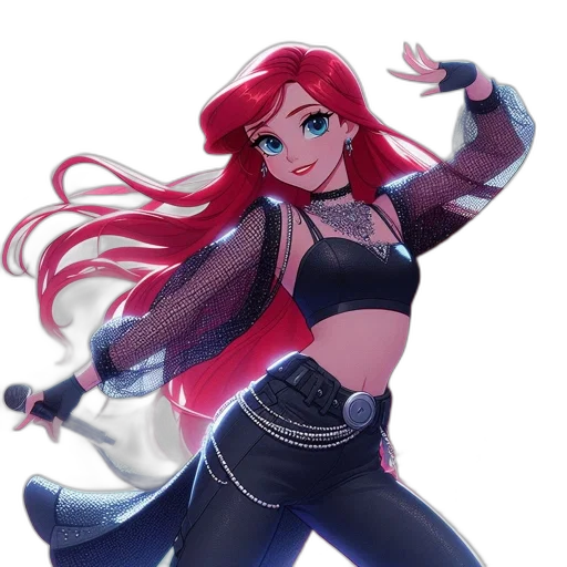 jacket, weapon, staff, anime transparent PNG cut-out