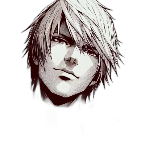face, mask, hair, photorealistic transparent PNG cut-out