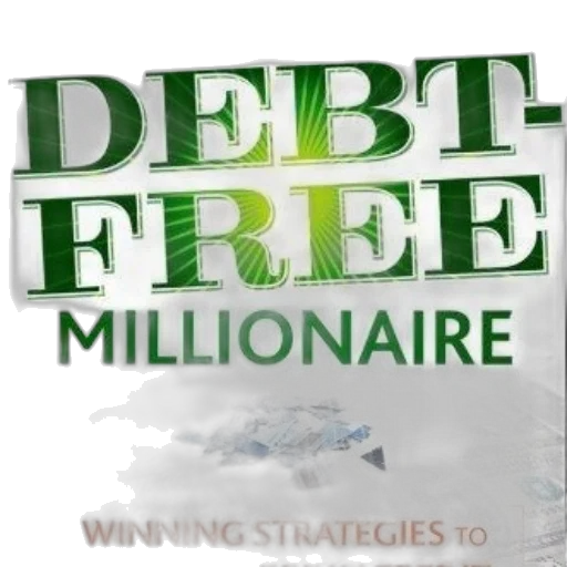 debt-free, millionaire, book, cover transparent PNG cut-out