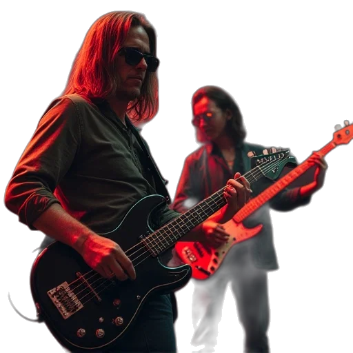 weezer, bassists, predicts, their transparent PNG cut-out