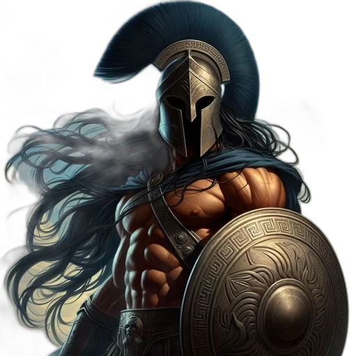 sword, mask, fantasy art, comic book art transparent PNG cut-out
