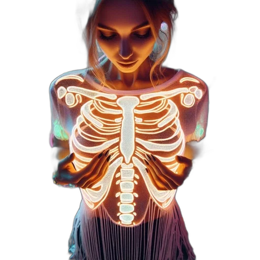 dress, jewelry, robot, mask transparent PNG cut-out