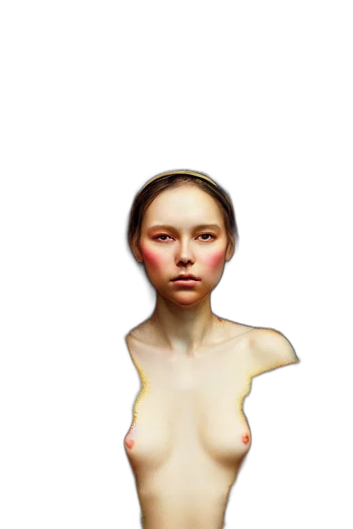 face, dress, mask, creature transparent PNG cut-out