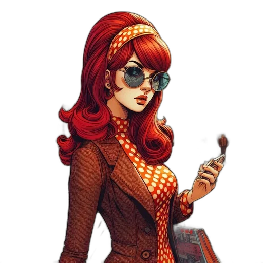 staff, dress, comic book art, concept art transparent PNG cut-out