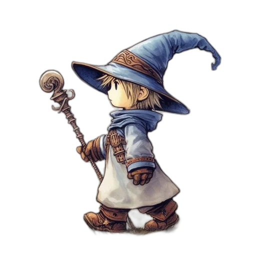 staff, hat, weapon, sword transparent PNG cut-out