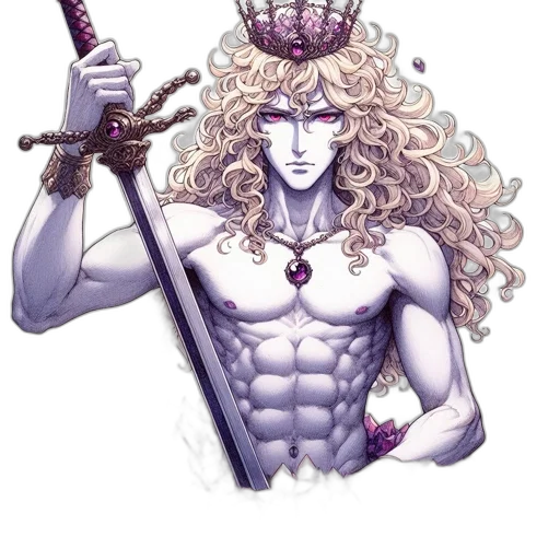 crown, sword, staff, jewelry transparent PNG cut-out
