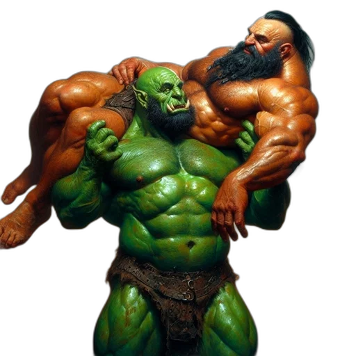 concept art, fantasy art, photorealistic, 3d render transparent PNG cut-out