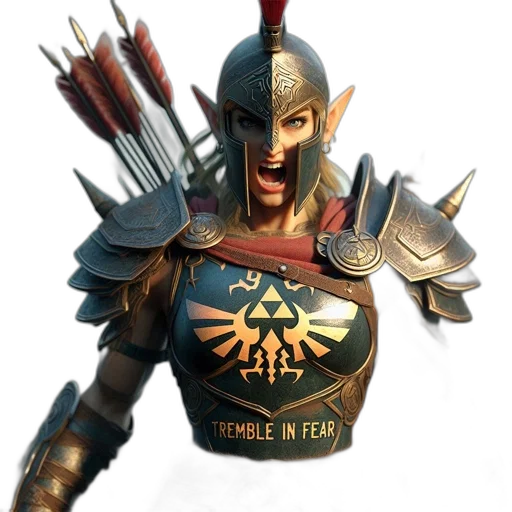 sword, weapon, staff, crown transparent PNG cut-out