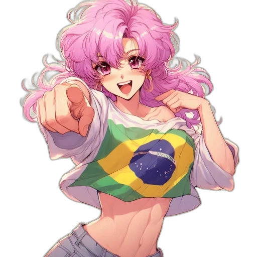 jacket, hair, weapon, anime transparent PNG cut-out