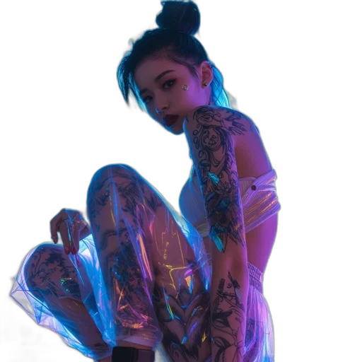 dress, jewelry, jacket, creature transparent PNG cut-out