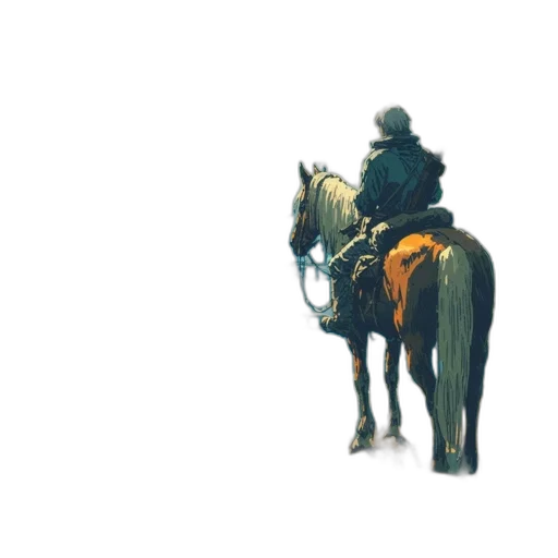 hat, jacket, animal, staff transparent PNG cut-out