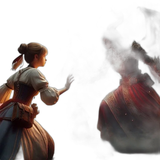 staff, concept art, fantasy art, photorealistic transparent PNG cut-out