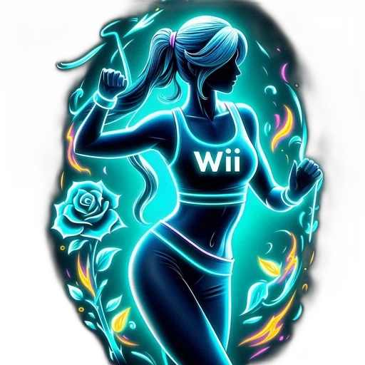 dress, pixel art, concept art, vaporwave transparent PNG cut-out