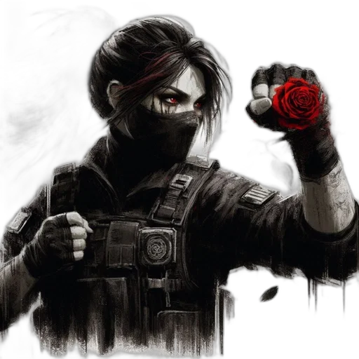 mask, weapon, concept art, comic book art transparent PNG cut-out