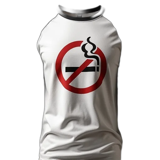 3d render, concept art, smoking, sign transparent PNG cut-out