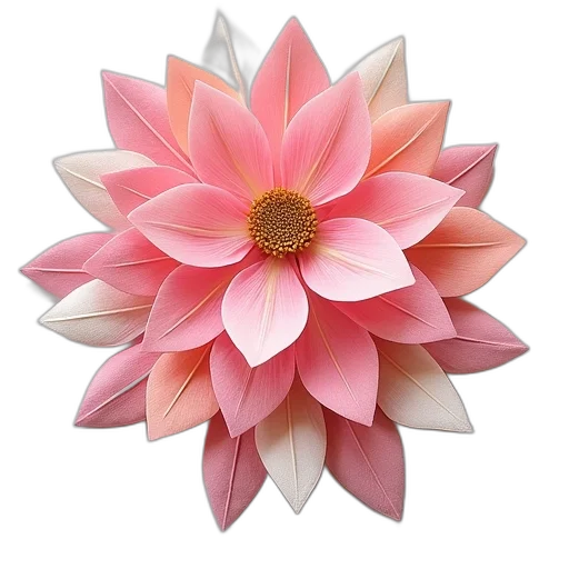 flower, crown, jewelry, 3d render transparent PNG cut-out