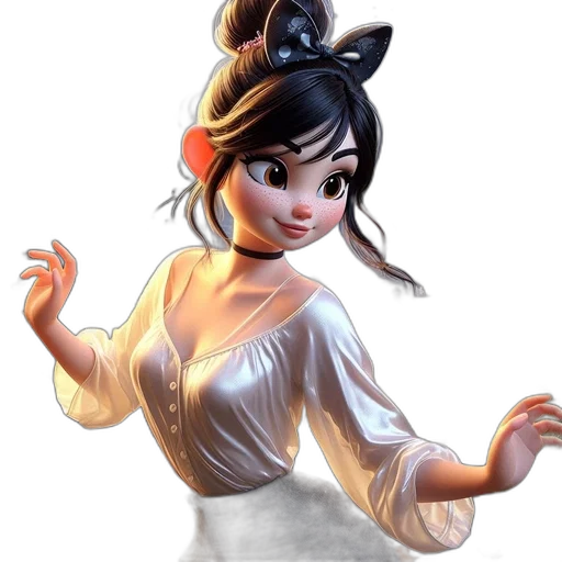 dress, staff, mask, face transparent PNG cut-out