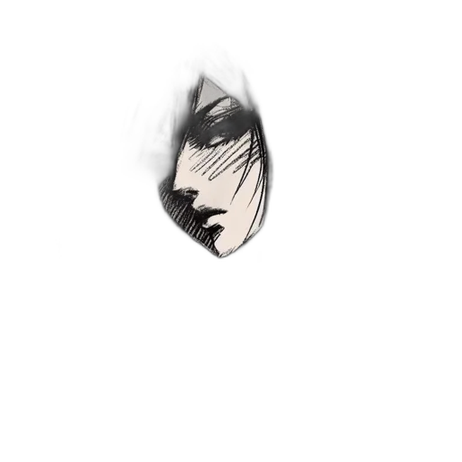 mask, face, hair, creature transparent PNG cut-out