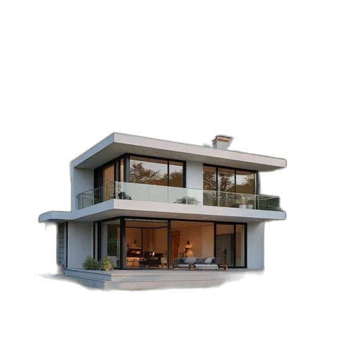 building, furniture, 3d render, photorealistic transparent PNG cut-out
