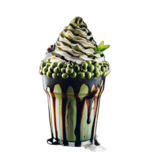 food, crown, 3d render, photorealistic transparent PNG cut-out
