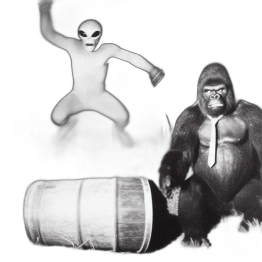 animal, creature, mask, concept art transparent PNG cut-out