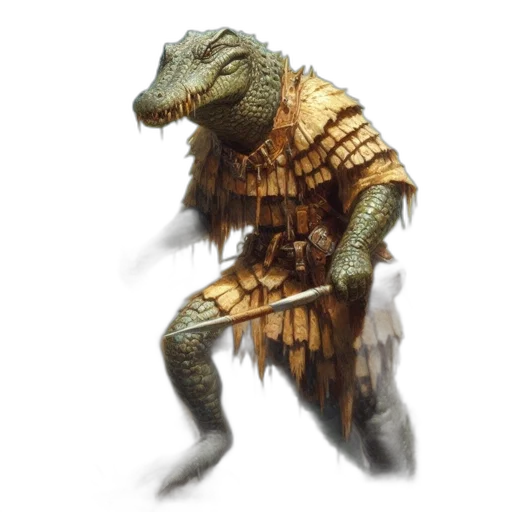 dragon, creature, animal, staff transparent PNG cut-out