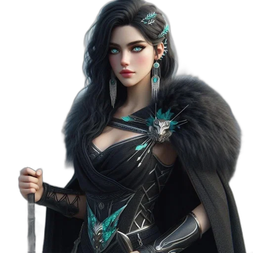 jewelry, sword, staff, dragon transparent PNG cut-out