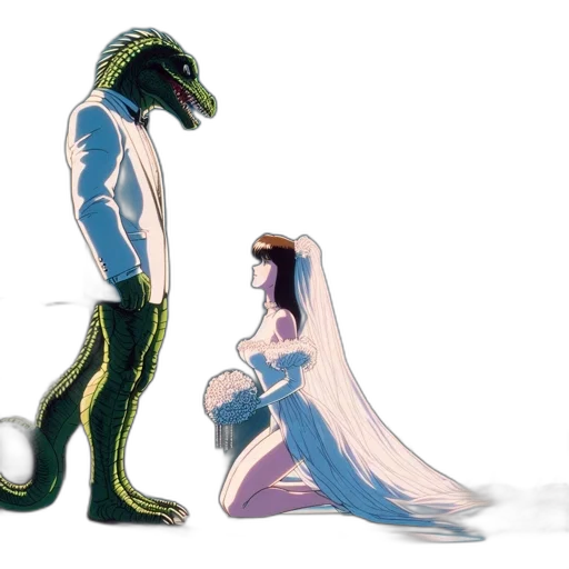 concept art, comic book art, anime, fantasy art transparent PNG cut-out