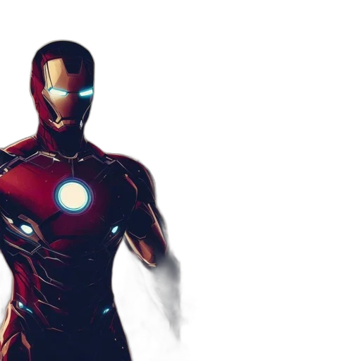 comic book art, concept art, 3d render, split-panel transparent PNG cut-out