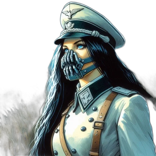 mask, face, robot, staff transparent PNG cut-out